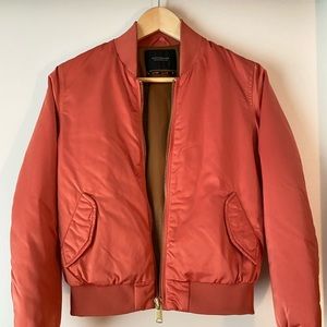 Scotch & Soda Coral Bomber Jacket